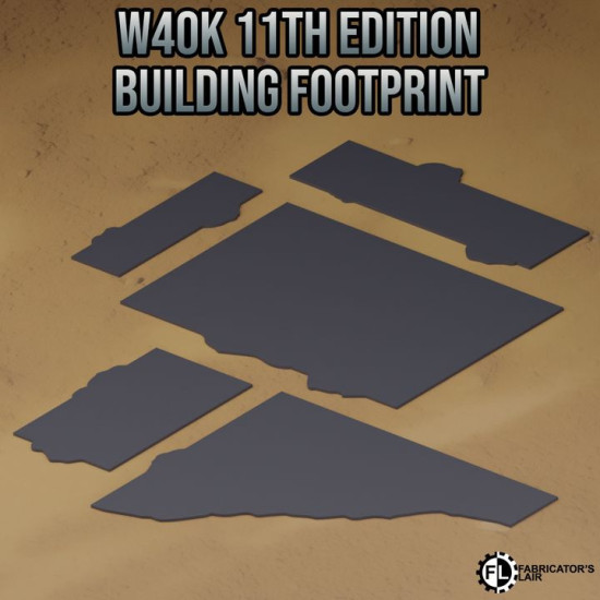 Fabricator's Lair - Foldable Terrain for W40K 11th ed. - XX 