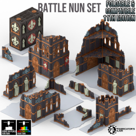 Fabricator's Lair - Foldable Terrain for W40K 11th ed. - XX 