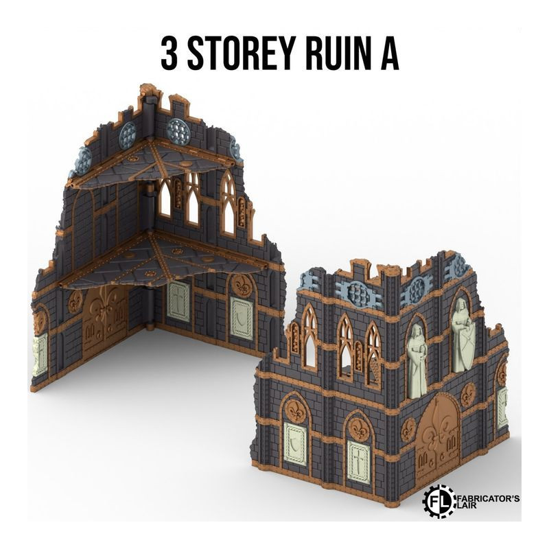 Fabricator's Lair - Foldable Terrain for W40K 11th ed. - Battle Nuns 