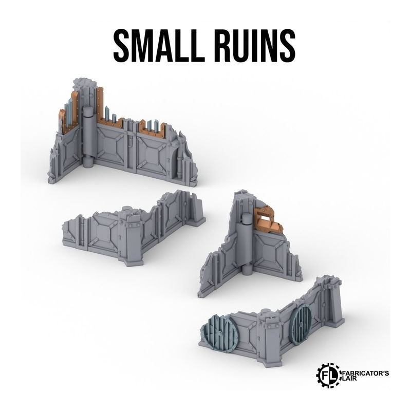 Fabricator's Lair - Foldable Terrain for W40K 11th ed. - Armored Set 
