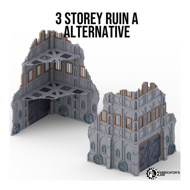 Fabricator's Lair - Foldable Terrain for W40K 11th ed. - Armored Set 