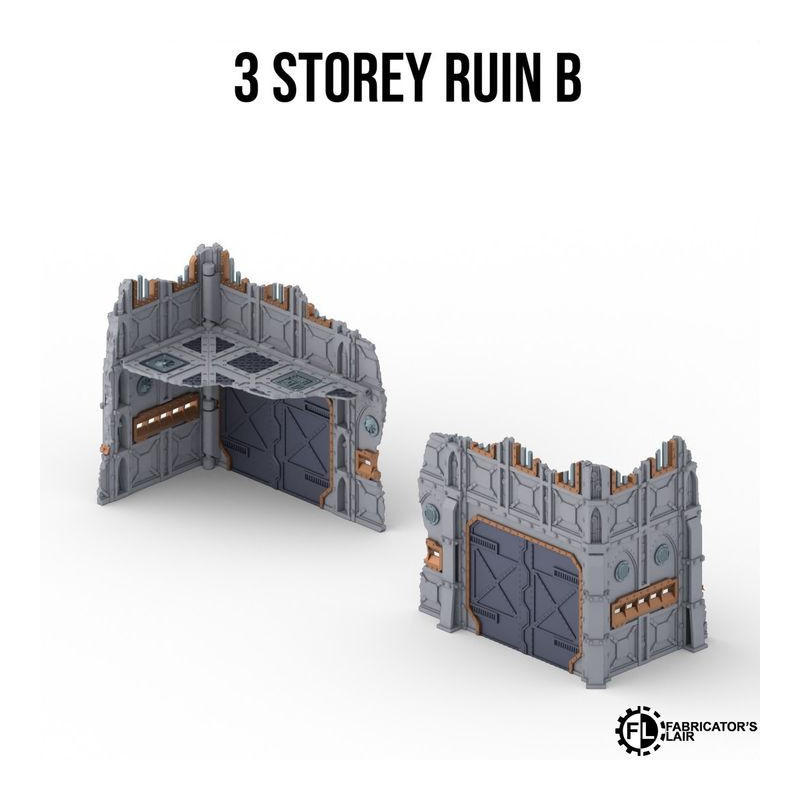 Fabricator's Lair - Foldable Terrain for W40K 11th ed. - Armored Set 