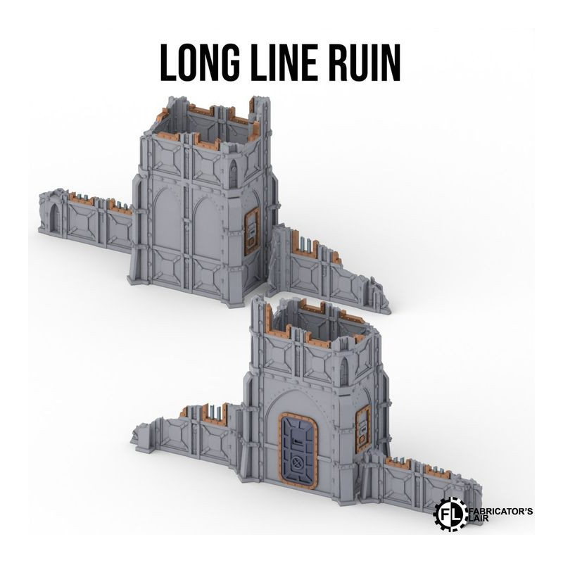 Fabricator's Lair - Foldable Terrain for W40K 11th ed. - Armored Set 