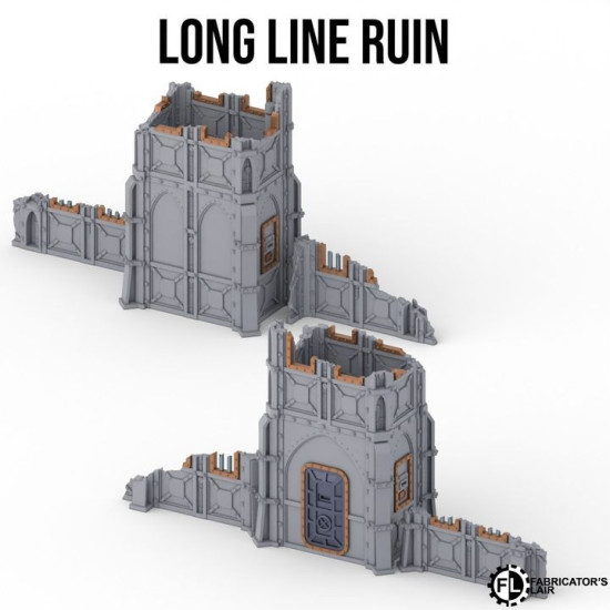 Fabricator's Lair - Foldable Terrain for W40K 11th ed. - Armored Set 