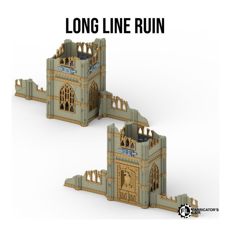 Fabricator's Lair - Foldable Terrain for W40K 11th ed. - Gothic Set 