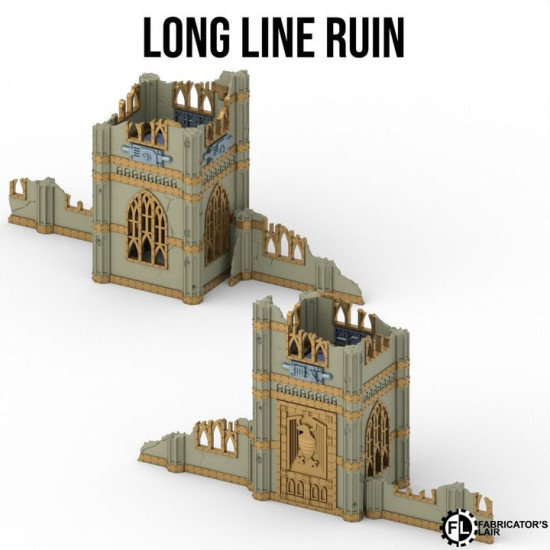 Fabricator's Lair - Foldable Terrain for W40K 11th ed. - Gothic Set 