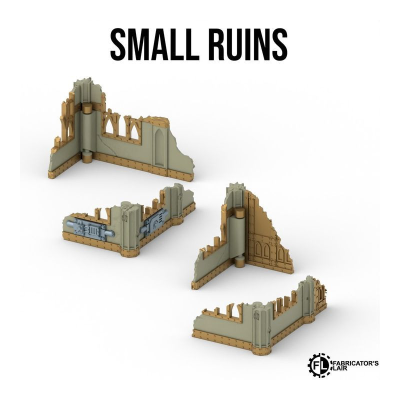Fabricator's Lair - Foldable Terrain for W40K 11th ed. - Gothic Set 