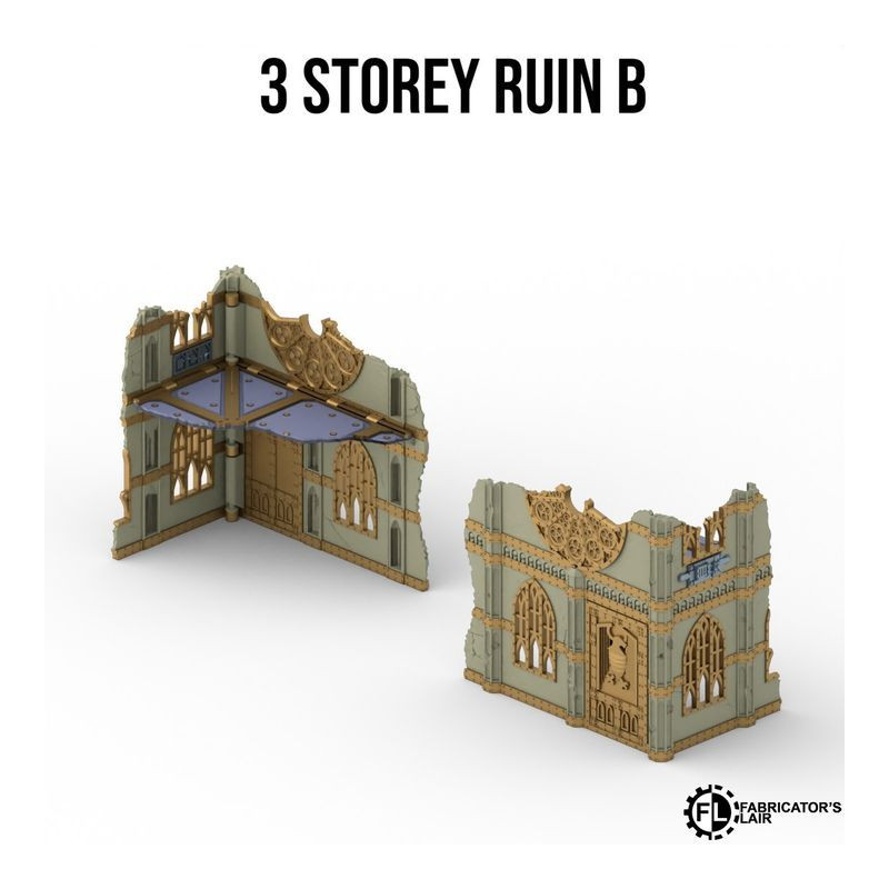 Fabricator's Lair - Foldable Terrain for W40K 11th ed. - Gothic Set 