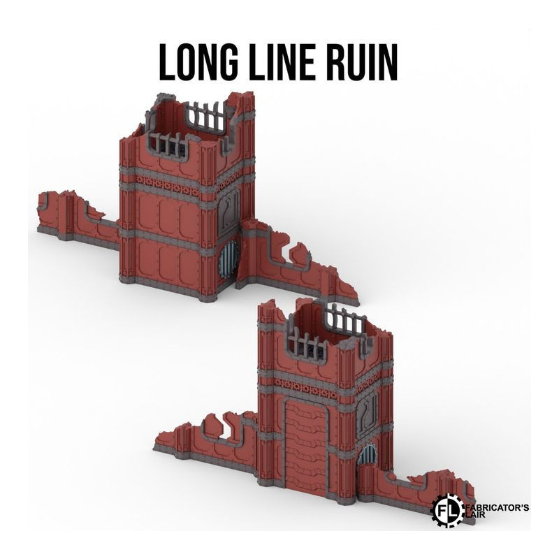 Fabricator's Lair - Foldable Terrain for W40K 11th ed. - Industrial Set 
