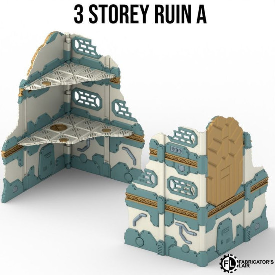 Fabricator's Lair - Foldable Terrain for W40K 11th ed. - XX 