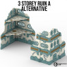 Fabricator's Lair - Foldable Terrain for W40K 11th ed. - Space Dwarf Set 