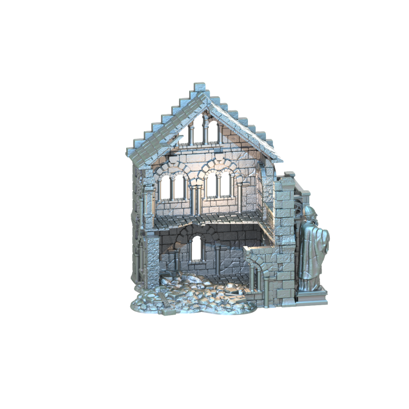David Lann - Stoneheim - Ruine maison du gardien silencieux 