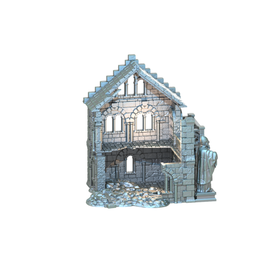 David Lann - Stoneheim - Ruine maison du gardien silencieux 