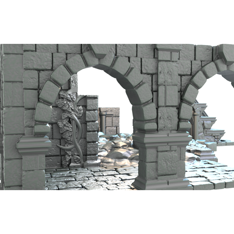 David Lann - Stoneheim - Ruine maison du gardien silencieux 