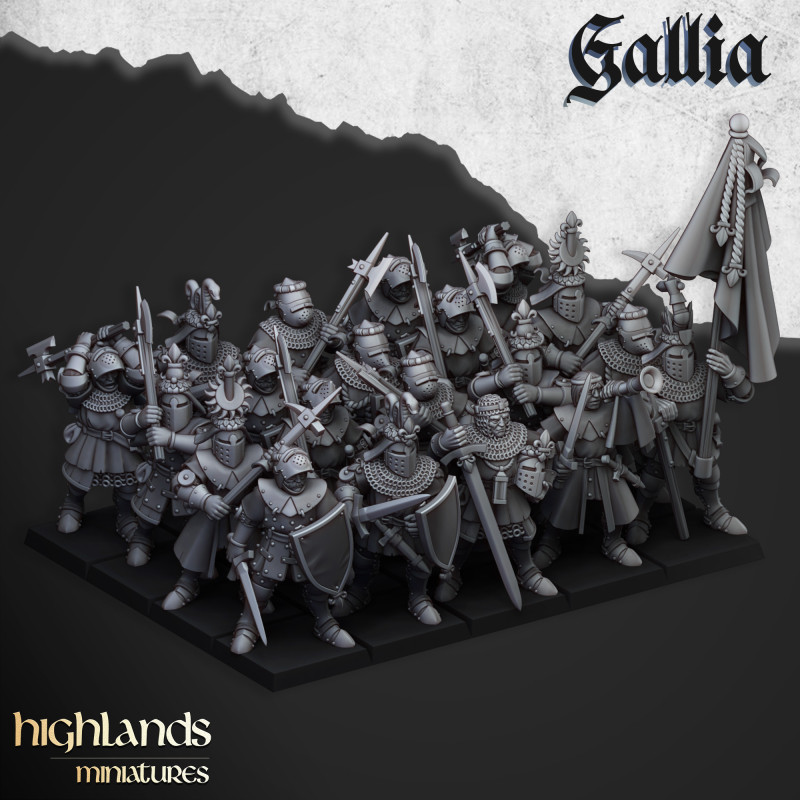 Bataillon - Games Workshop- Impression 3D 