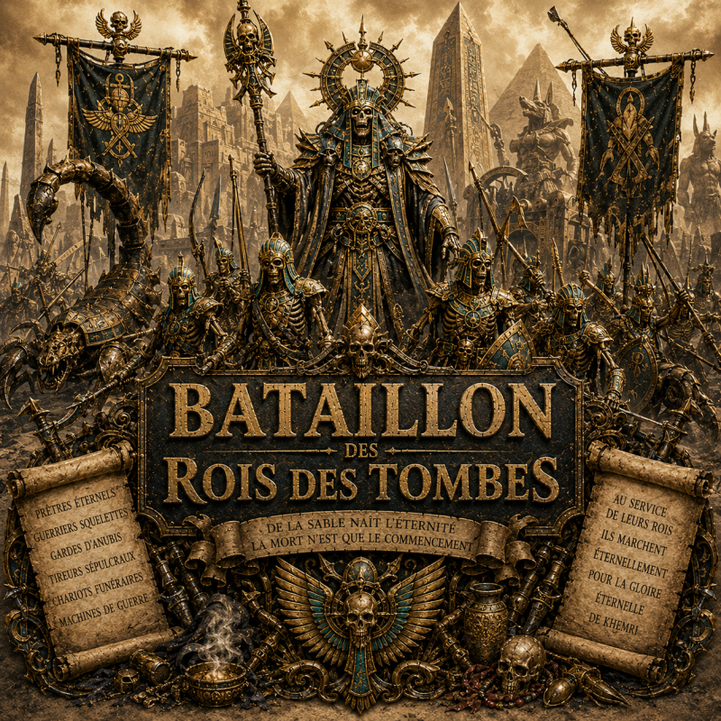 Bataillon - Games Workshop- Impression 3D 