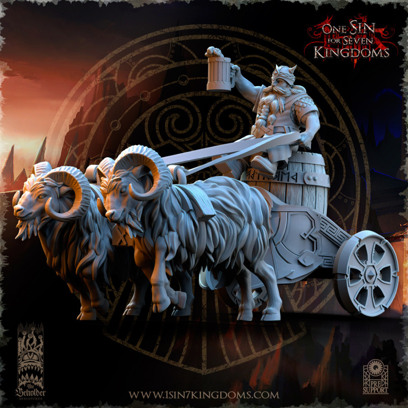 Bataillon - Tueurs nains - Impression 3D Higlands miniatures 