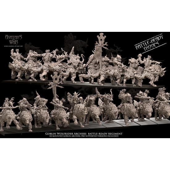 Bataillon - Games Workshop- Impression 3D Higlands miniatures 