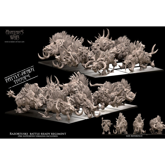 Bataillon - Games Workshop- Impression 3D 