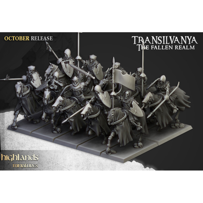 Bataillon - Comtes vampire - Impression 3D Higlands Miniature 