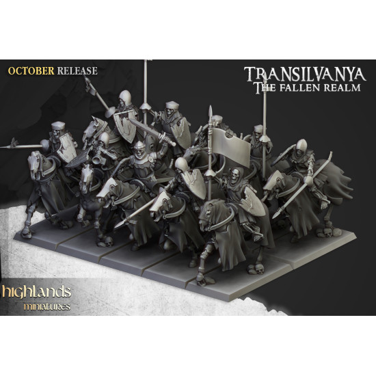 Bataillon - Comtes vampire - Impression 3D Higlands Miniature 