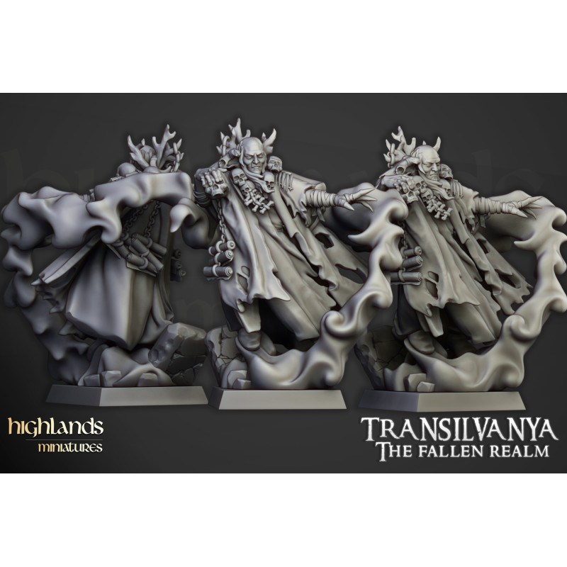 Bataillon - Comtes vampire - Impression 3D Higlands Miniature 