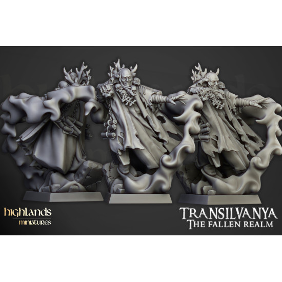 Bataillon - Comtes vampire - Impression 3D Higlands Miniature 