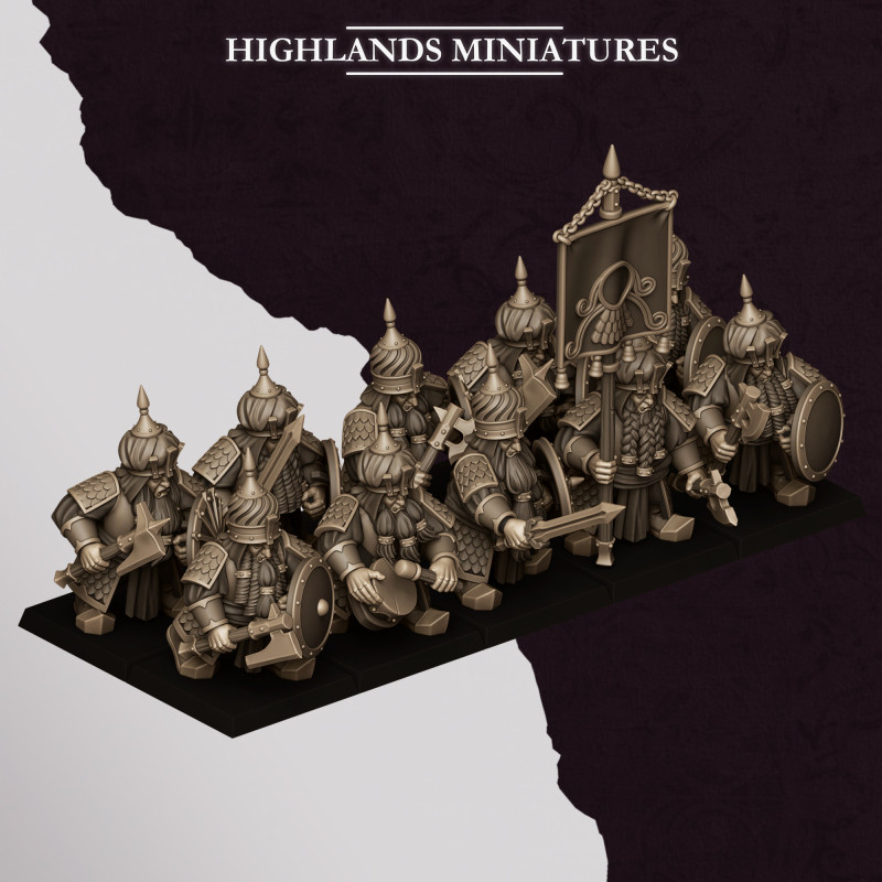 Bataillon - Games Workshop- Impression 3D 