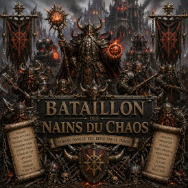 Bataillon - Games Workshop- Impression 3D 