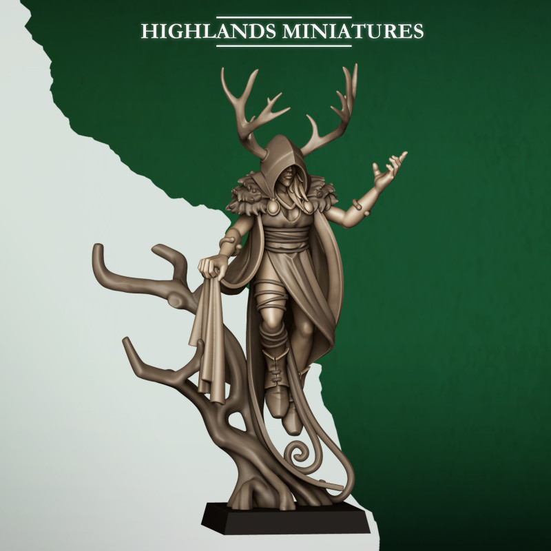Bataillon - Elfes sylvains - Impression 3D Higlands miniature 