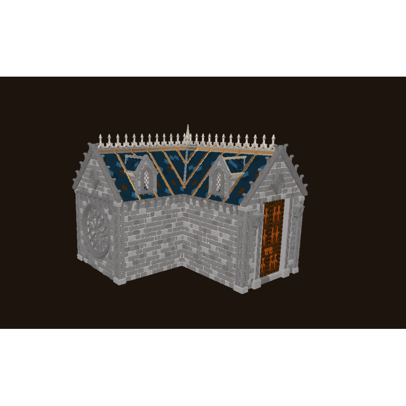 Grand Mausolée STL | Décor imprimable pour wargame
