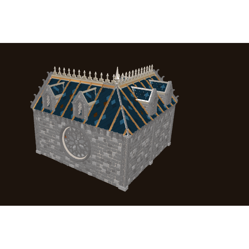 Grand Mausolée STL | Décor imprimable pour wargame