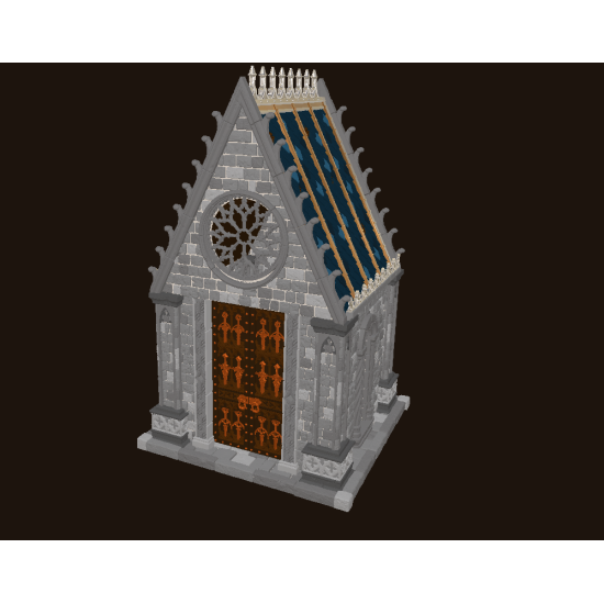 Grand Mausolée STL | Décor imprimable pour wargame