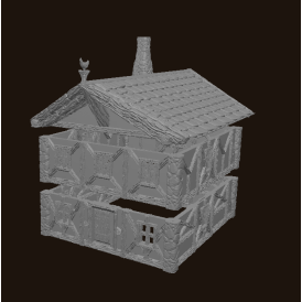 Grand Mausolée STL | Décor imprimable pour wargame
