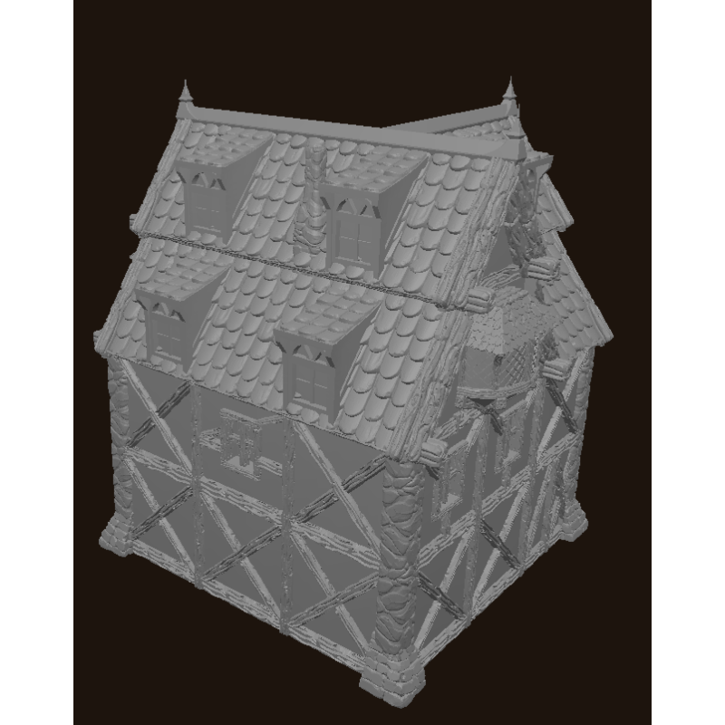 Grand Mausolée STL | Décor imprimable pour wargame