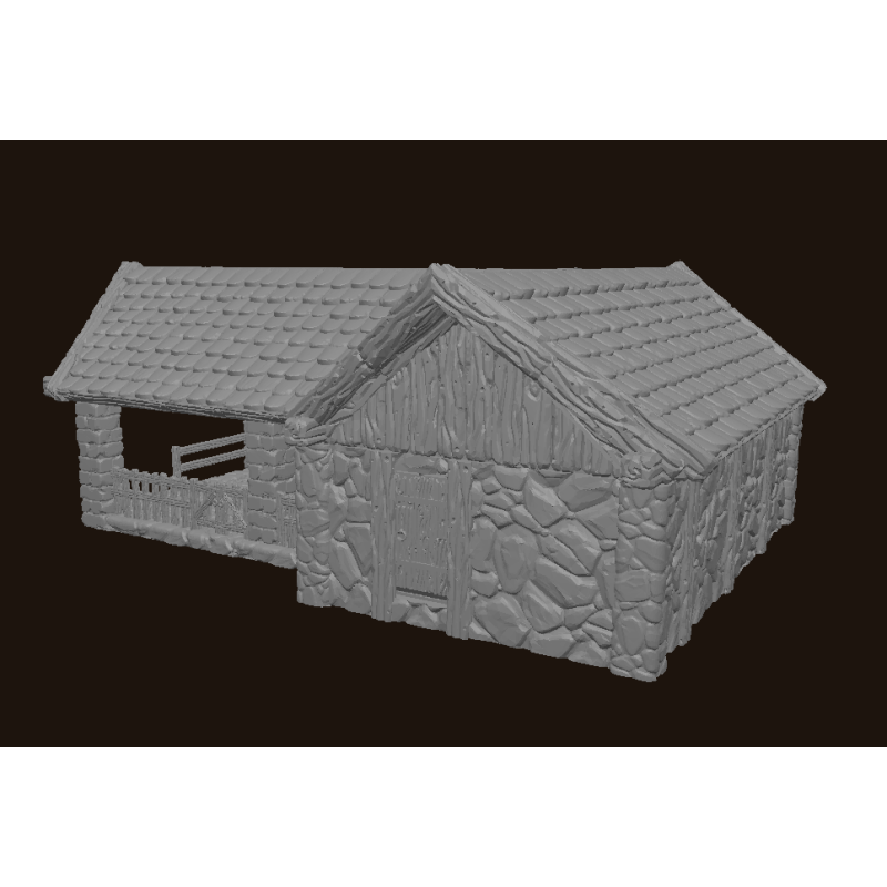 Grand Mausolée STL | Décor imprimable pour wargame