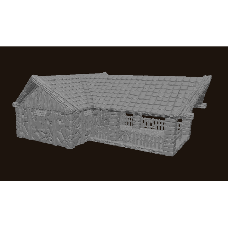 Grand Mausolée STL | Décor imprimable pour wargame