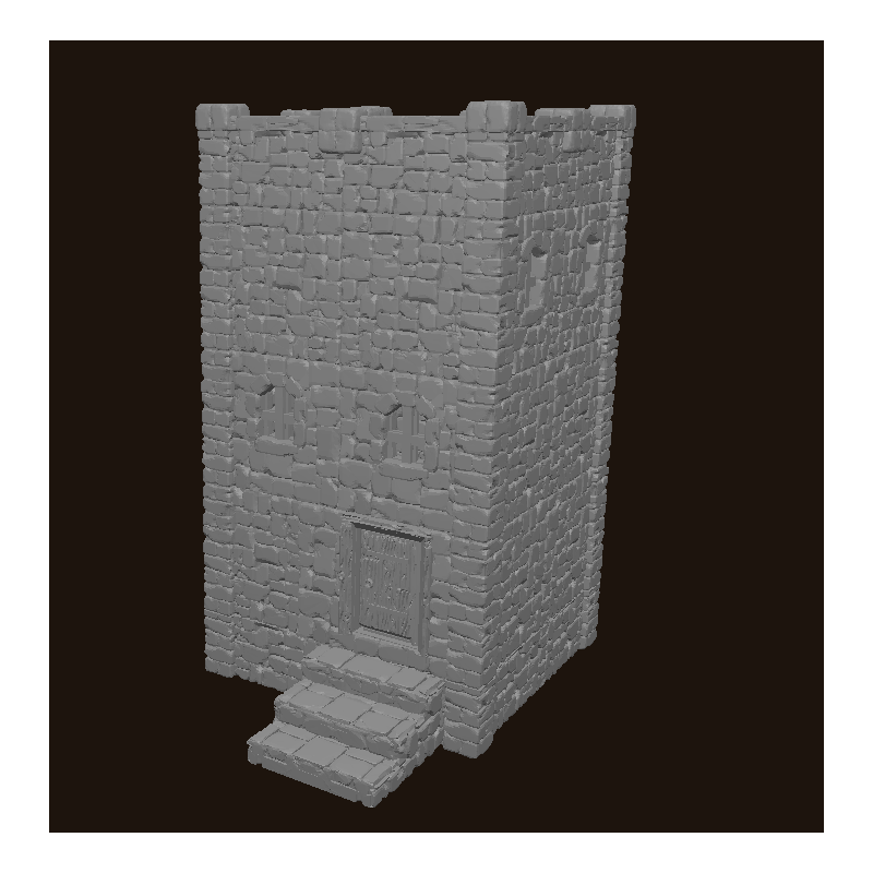 Grand Mausolée STL | Décor imprimable pour wargame