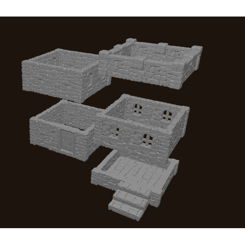 Grand Mausolée STL | Décor imprimable pour wargame