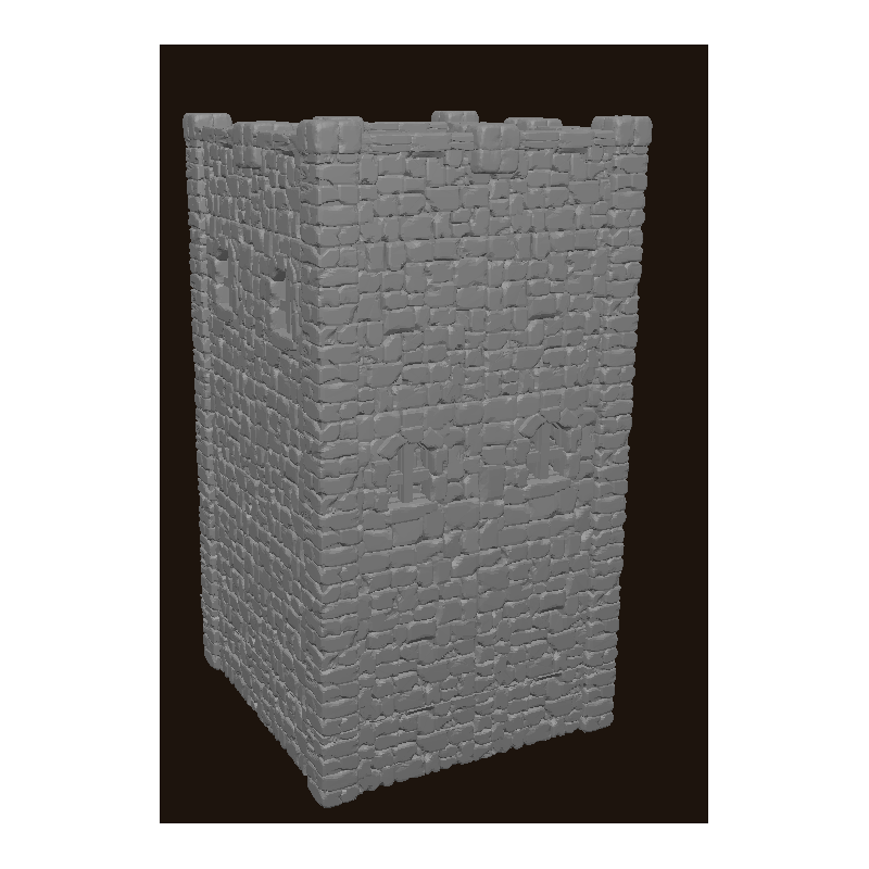 Grand Mausolée STL | Décor imprimable pour wargame