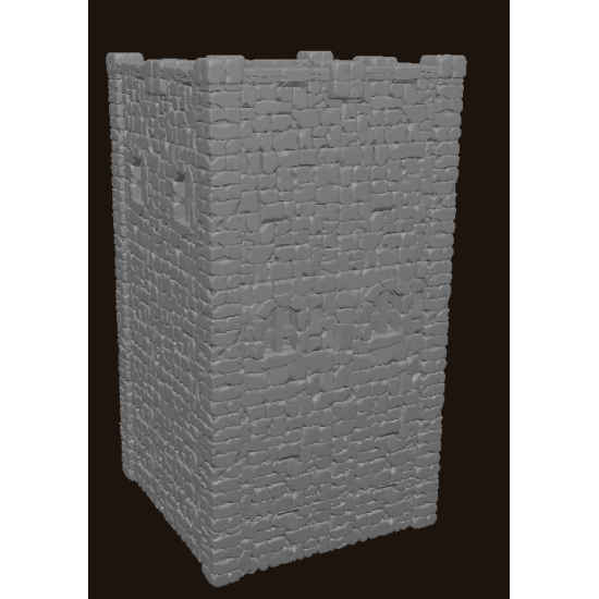 Grand Mausolée STL | Décor imprimable pour wargame