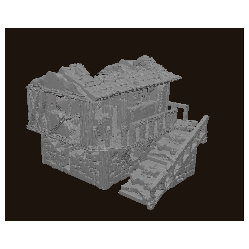 Grand Mausolée STL | Décor imprimable pour wargame