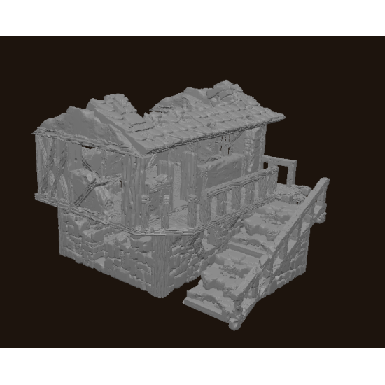 Grand Mausolée STL | Décor imprimable pour wargame