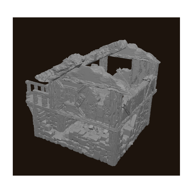 Grand Mausolée STL | Décor imprimable pour wargame