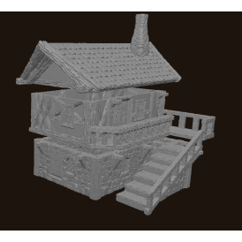 Grand Mausolée STL | Décor imprimable pour wargame