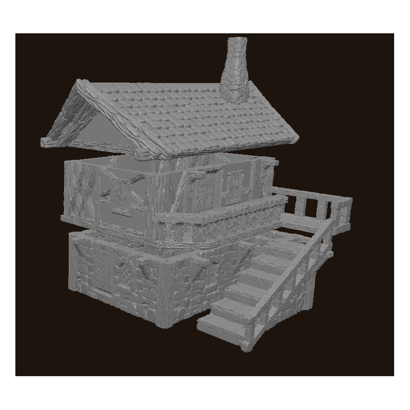 Grand Mausolée STL | Décor imprimable pour wargame