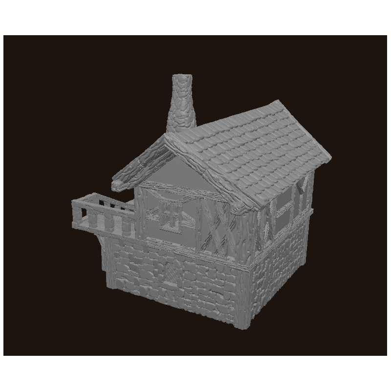 Grand Mausolée STL | Décor imprimable pour wargame