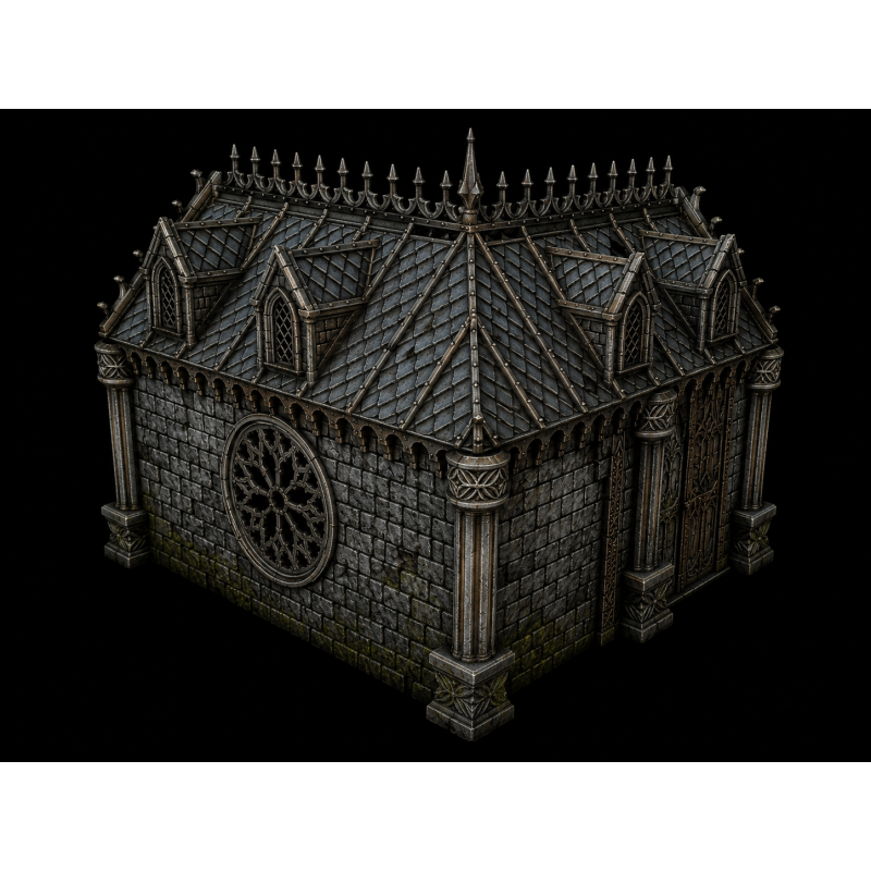 Fichier STL - Grand mausolée 