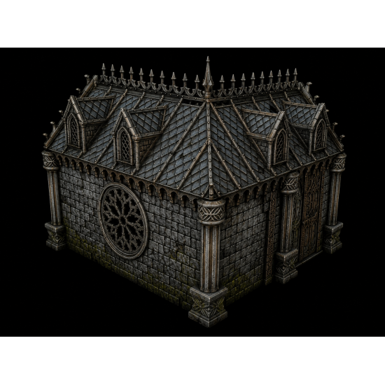 Fichier STL - Grand mausolée 
