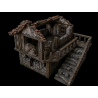 Fichier STL - Maison médiévale en ruines 
